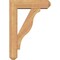 Ekena Millwork Funston Craftsman Smooth Bracket w/ Offset Brace, Western Red Cedar, 5 1/2"W x 18"D x 26"H BKT0604X18X26FST04SWR - alternate 3